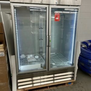 Two Glass Door Reach-In Freezer