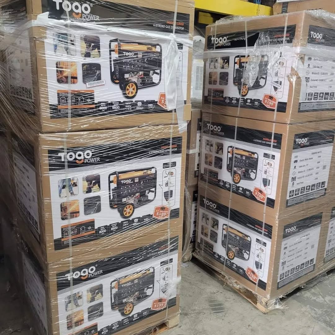 297064949_152388844114840_4225298794305912889_n Togo Power 8000W Generator Pallet – Wholesale - Image 5