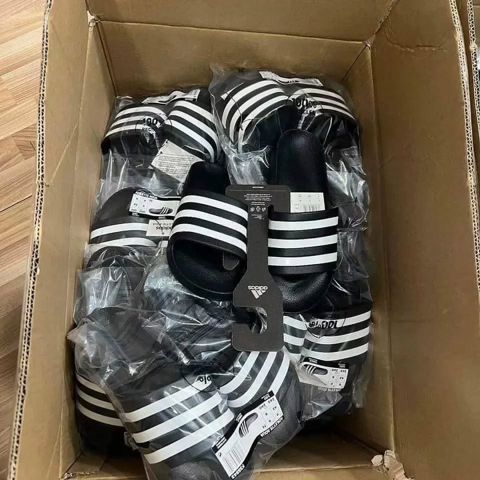 331243307_576192534178418_4939712074579284701_n Authentic Adidas Sandals – Wholesale Pallets - Image 1