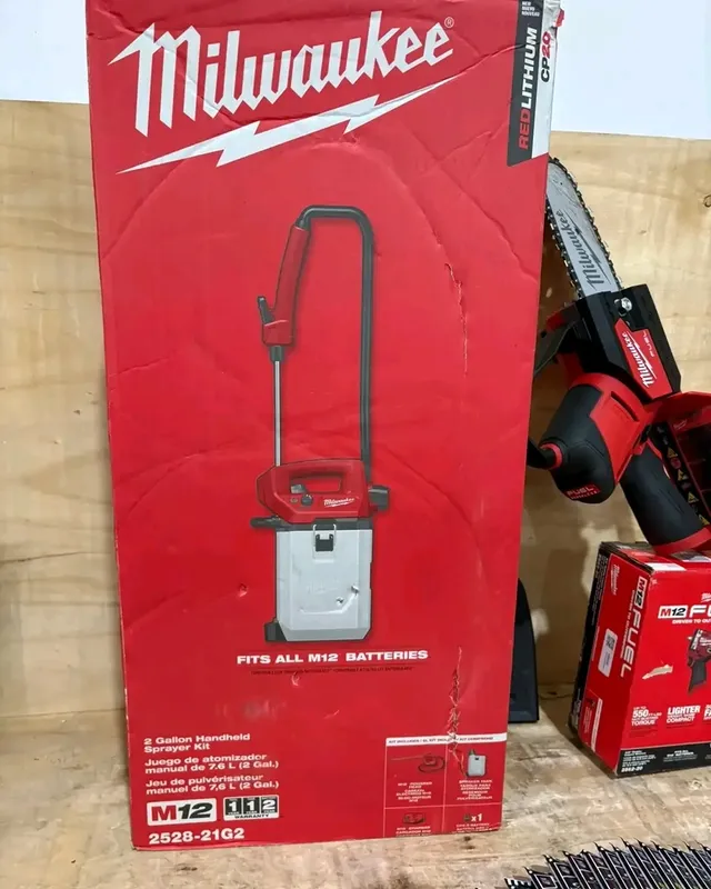 504516391_17966827496922326_8602246565863158347_n Milwaukee M12 FUEL 6" Hatchet and EGO Power+ CS1800 Chainsaw Pallet - Image 7