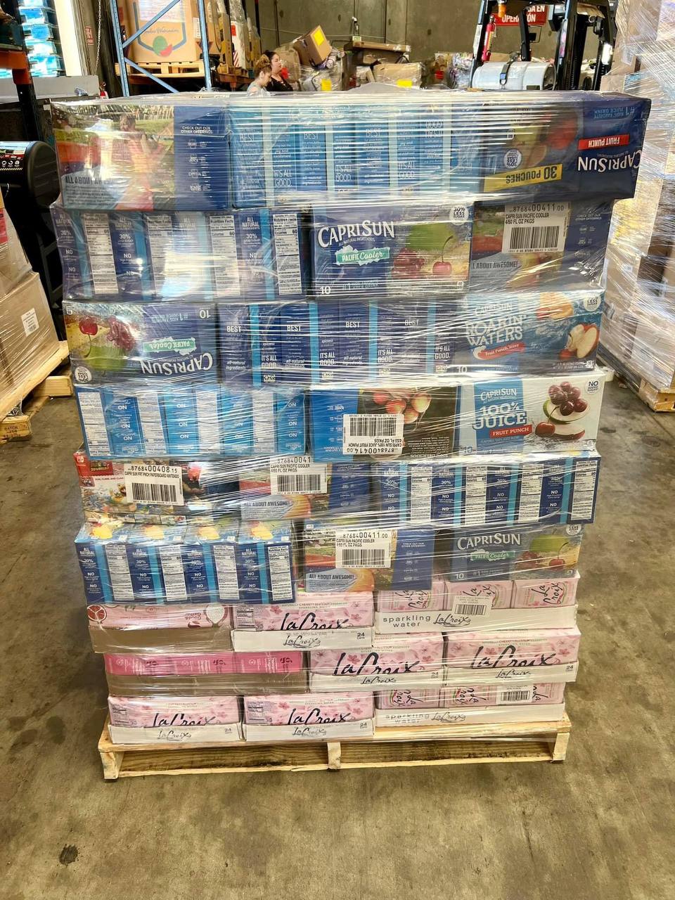 be3 Wholesale Beverages Liquidation Pallets - Image 2
