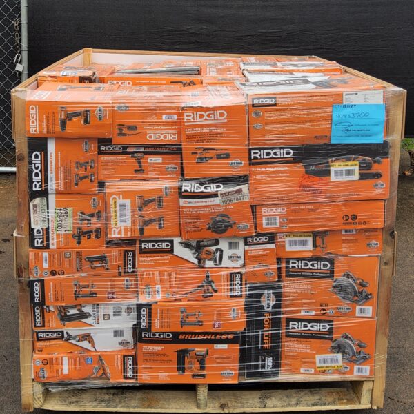 ridgid Ridgid Tool Pallets Liquidation - Wholesale - Image 1
